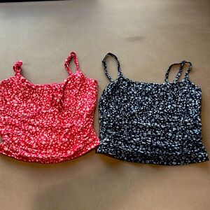 Hollister cropped tank tops